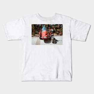 classic motorcycle - Vintage Kids T-Shirt